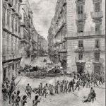 LA BARRICATA IN VIA TOLEDO DEL 1848
