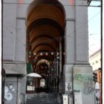 Il portico della galleria “Principe di Napoli”