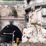 La fontana della “Sirena Partenope” in piazza Sannazaro.