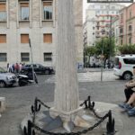 L’obelisco di via Cesareo Console